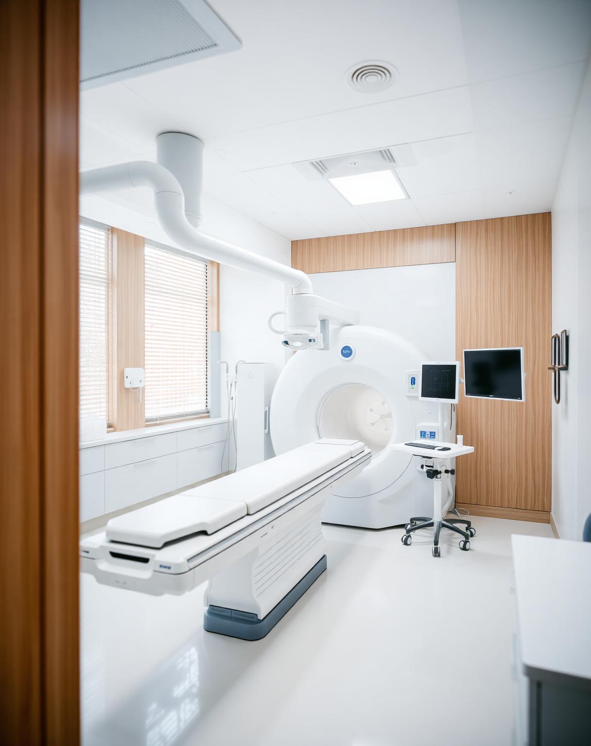 Advanced vascular imaging suite at a partner hospital